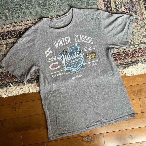 ✨3/15$ NHL winter classic tee Reebok - Picture 1 of 5